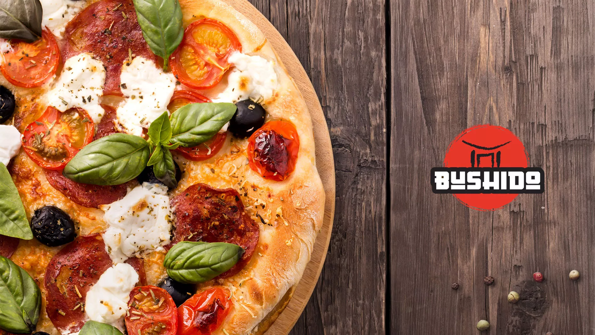 Разработка сайта для пиццерии «BUSHIDO» в Амурске